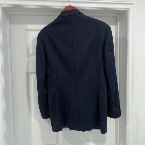 Midnight Blue 40R Suit and Pants - Picture 2 of 8